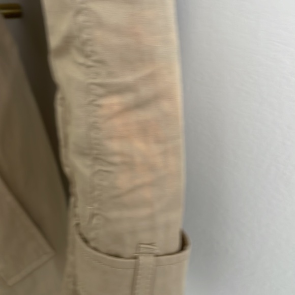 Size XS tan London Fog trench coat with tie belt - Picture 5 of 5